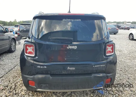 2017 Jeep Renegade Limited from USA, damaged, VIN ZACCJBDB0HPF08301
